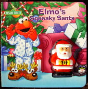 Elmo's Squeaky Santa 2009