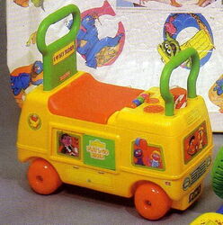 Sesame Street Play 'n Go Rider 1986