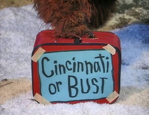 Snuffy goes to visit his Granny: Cincinnati or Bust