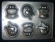 Big Bird and Cookie Monster cookie pan, 1995