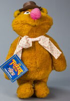 Fozzie doll, with plastic hat (1977)