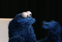 Cookie Monster Life Coach - eats air