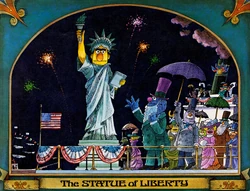 October The Statue of Liberty