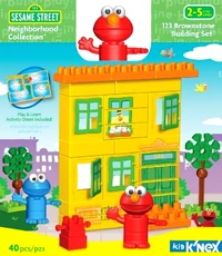 Sesame Street K'nex (154 KB) 123 Brownstone Building Set K'nex