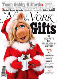 Miss Piggy on the cover of New York Magazine (2011)