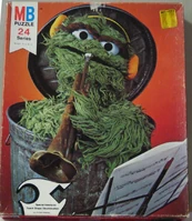 Oscar the Grouch 24 pc 1976