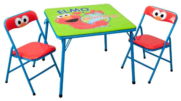 Elmo folding table and chair set cheap