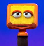 hairbrush in Not-Too-Late Show episode 203