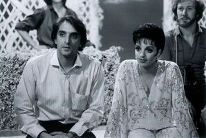 Liza Minnelli with then-partner (later third husband) Mark Gero.