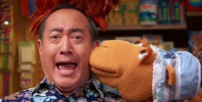 Alan Muraoka (Alan) and a camelSesame Street Episode 4930