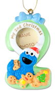 Cookie Monster 2nd Christmas ornament (2009) SE2103