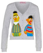 Bert and Ernie Button Up Top