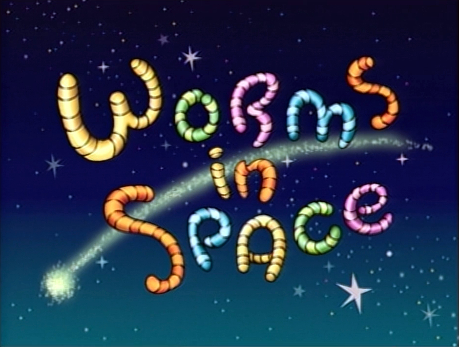 sesame street worms in space
