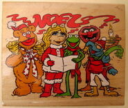 Inkadinkado noel muppet christmas stamp