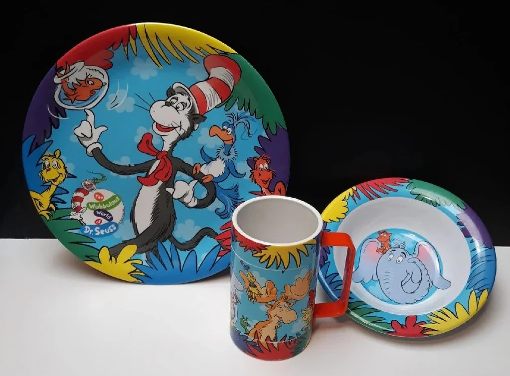 Wubbulous World of Dr. Seuss dinnerware Muppet Wiki Fandom