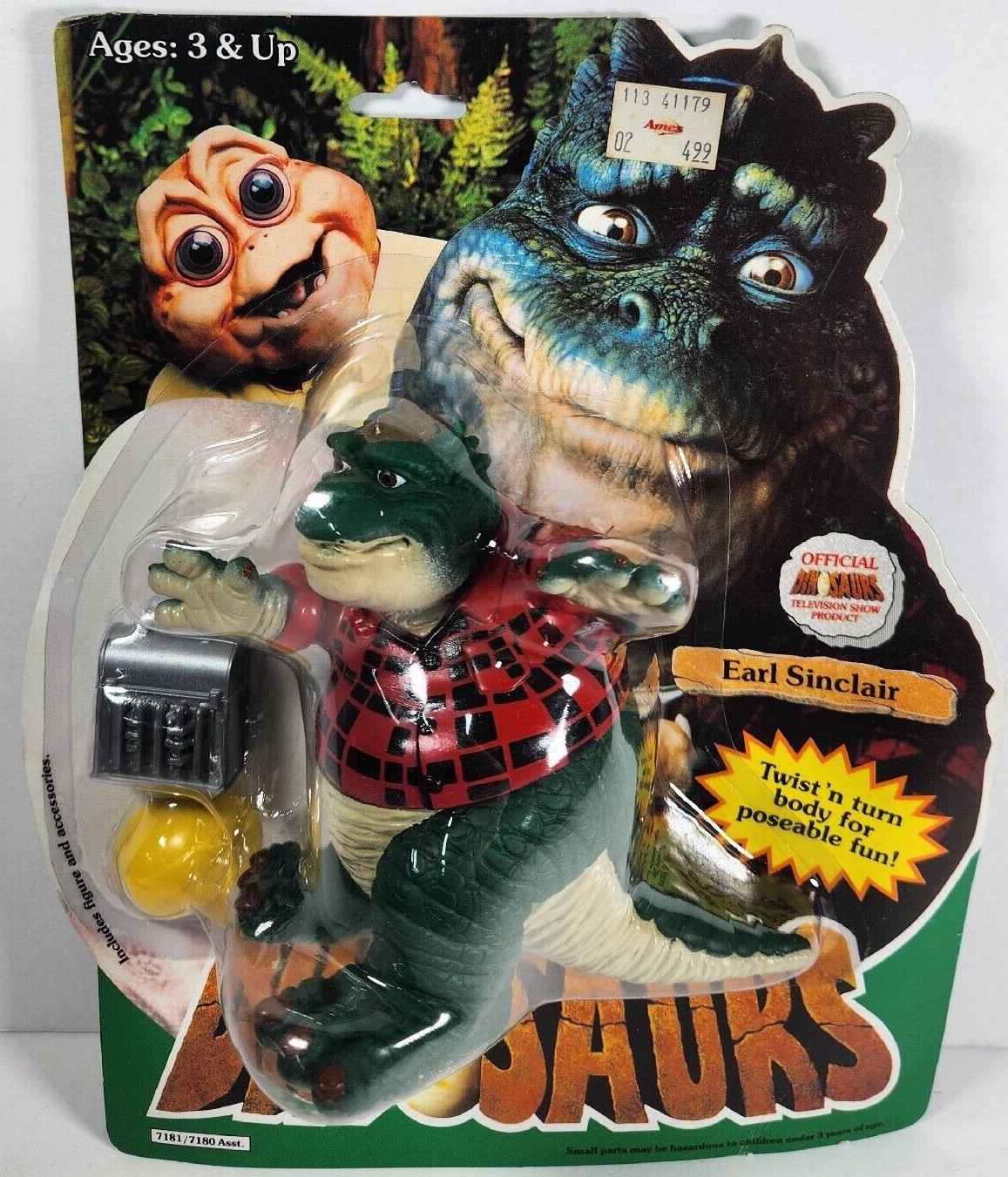 Dinosaurs action figures (Hasbro) | Muppet Wiki | Fandom
