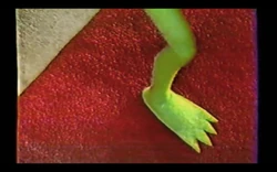 Kermit in Here Come the Muppets commercial
