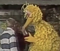 Liselotte Pulver (Lilo) & Big BirdSesamstrasse Folge 0750