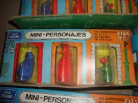 1970s Mini-Personajes (Cookie, Abelardo and Paco)