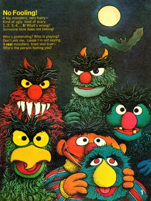  wears a mask of Maurice in an illustration by  for the  issue of .