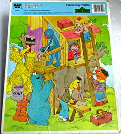 "Sesame Street Tree House" Tom Cooke 1981, Whitman