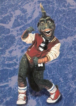 Dinosaurs trading card 05a