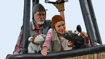 Wolle, Pferd and Rike in Eine Möhre für Zwei