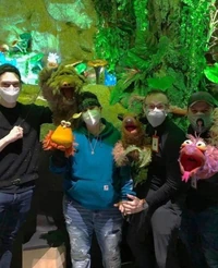 BTTR101-OnlyWayHomeBTS-creatures.jpg (207 KB) Ben Durocher (with Beastie), Ali J. Eisner (squash bird), Andrew G. Cooper (Diggit)