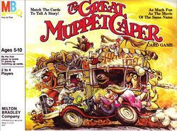 The Great Muppet Caper Card Game, Milton Bradley