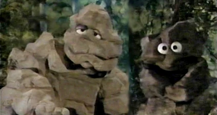 Rockheads-BHAN.jpg (83 KB) Rockheads #1 and 3 appearing in Basil Hears a Noise