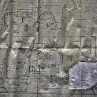 McMullen original blueprints with the late addition of the Otter Pond