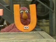 Telly with a Muppet U (Learning About Letters)