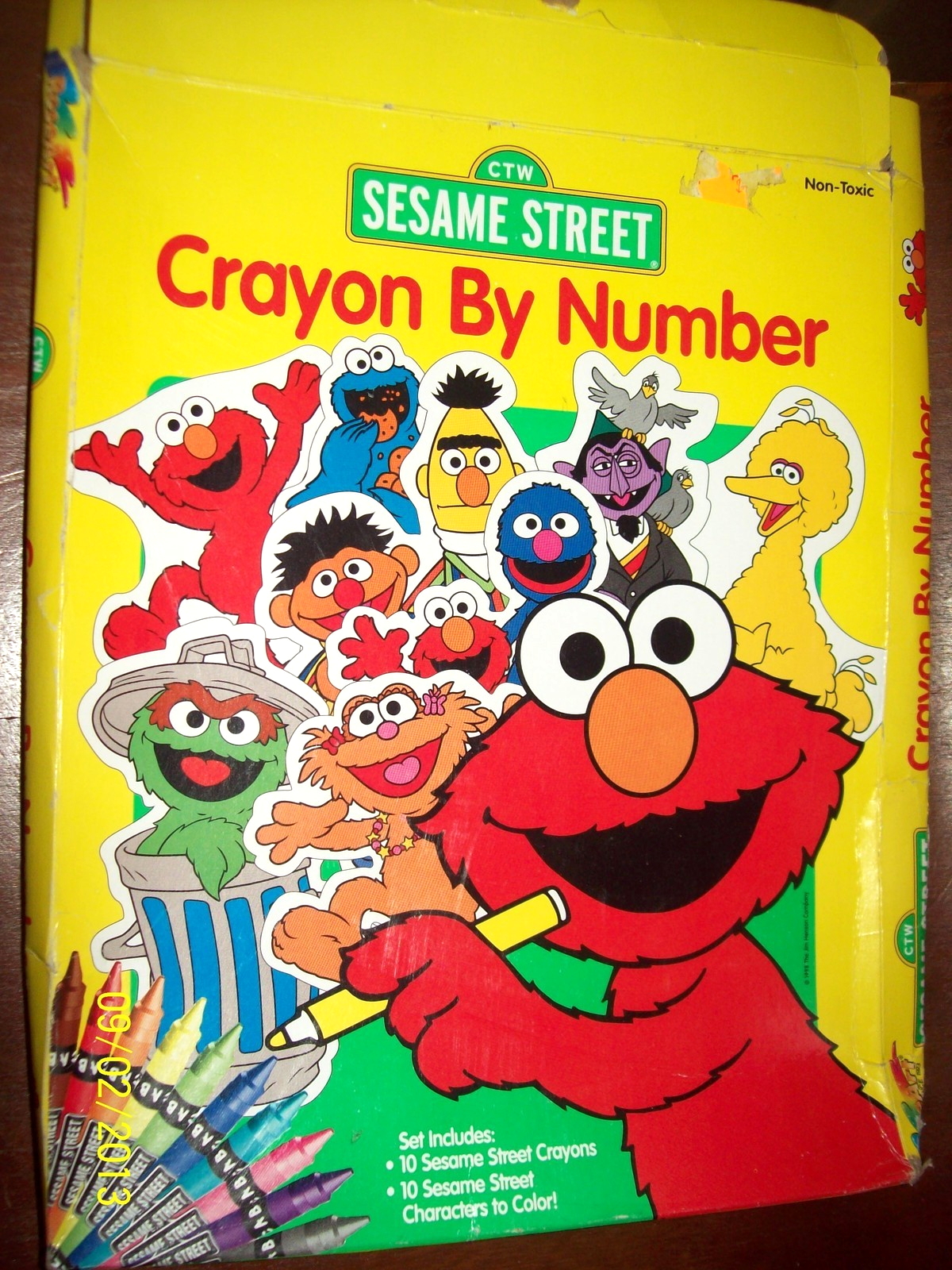 Sesame Street Crayon By Number (RoseArt) Muppet Wiki Fandom