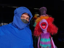 Kanja Chen with guitarist Twelve-Toes