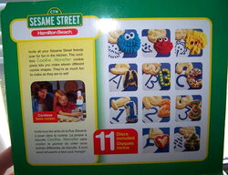Sesame Street Cookie Monster Cookie Press Hamilton Beach