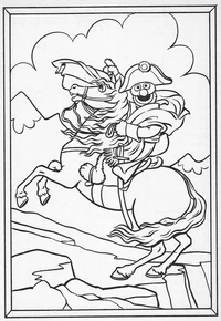 Jacques-Louis David's Napoleon Crossing the Alps