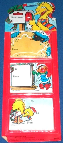 gift tags 1982