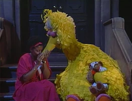 Loretta Long (Susan) & Big BirdSesame Street Episode 2029