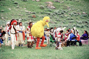  learns to dance with the Native American Crow tribe during the cast's .