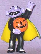 The Count with a jack-o'-lantern