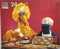 Big Bird and Cookie Monster 24 pc 1982 (photo shoot)