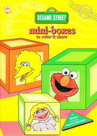 Mini-Boxes to Color & Share Anne Duax Golden Books 1992