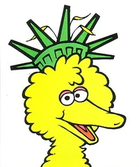 Spot illustration for Sesame Street Magazine July 1995