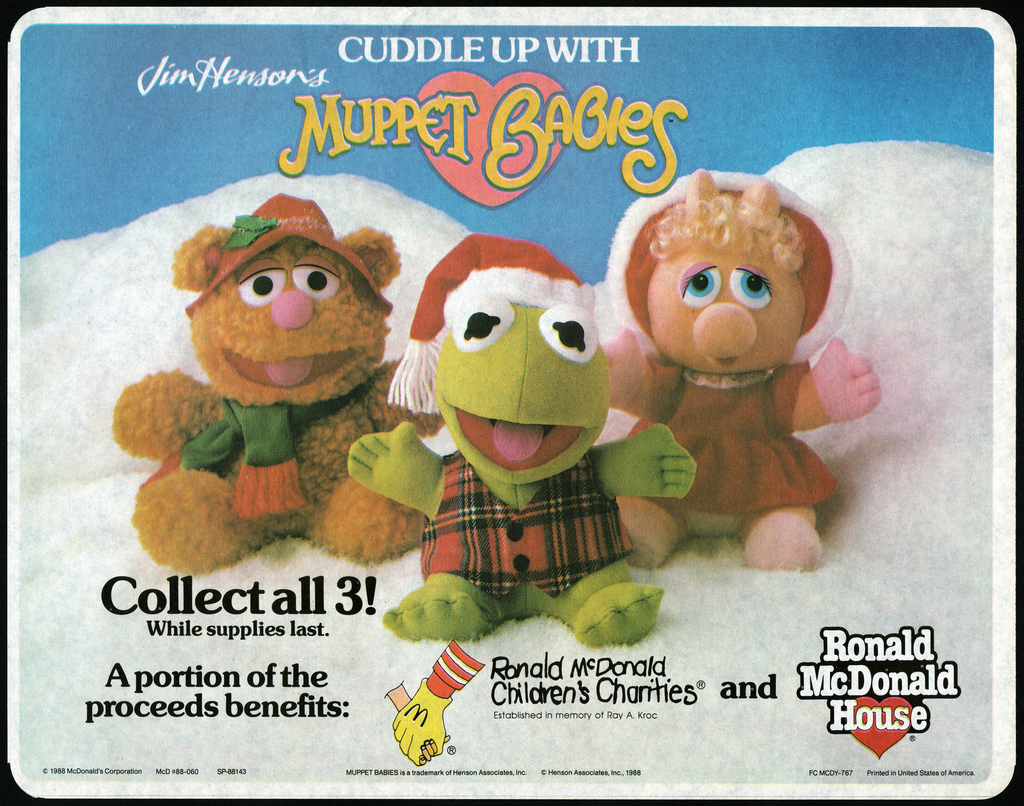 Toys, Disney Muppet Babies Kermit Plush