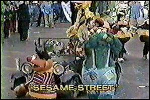 Sesame Street float, 1984