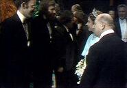 Frank Oz, Jim Henson, Lew Grade and the Queen