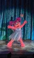 Abby as she appears in Feld Entertainment's Sesame Street Live beginning in 2017. Designed by Animax.
