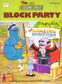 The Sesame Street Block Party Sal Murdocca 1980 (reprint)