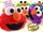 Elmo Colorful Fluffy cell phone stands