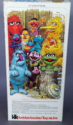 Sesame Street rag dolls and playsets 1975